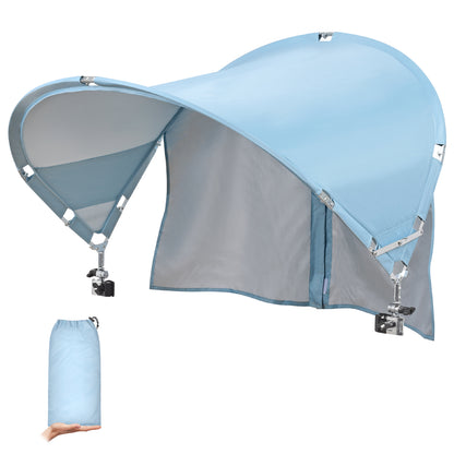 XL Universal Chair Umbrella Canopy with Heavy Duty Adjustable Clamp Clip for Most Beach Chair